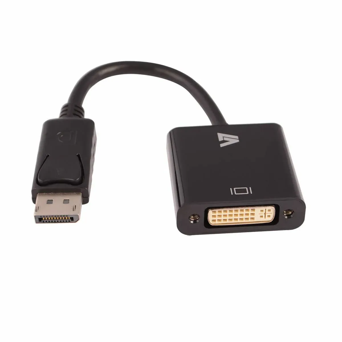 V7 DisplayPort to DVI Adapter - 1080P, Black