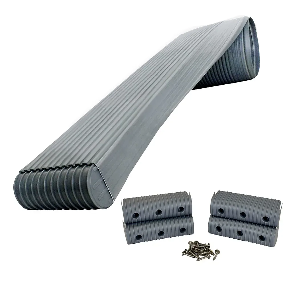 Caliber BunkWrap Kit - Grey 24' x 2" x 6" Roll + 4 Caps + HRDW Roll + 4 Endcaps &amp;…
