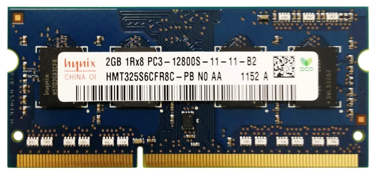 HYNIX 2GB DDR3-1600 Unbuffered 1RX8