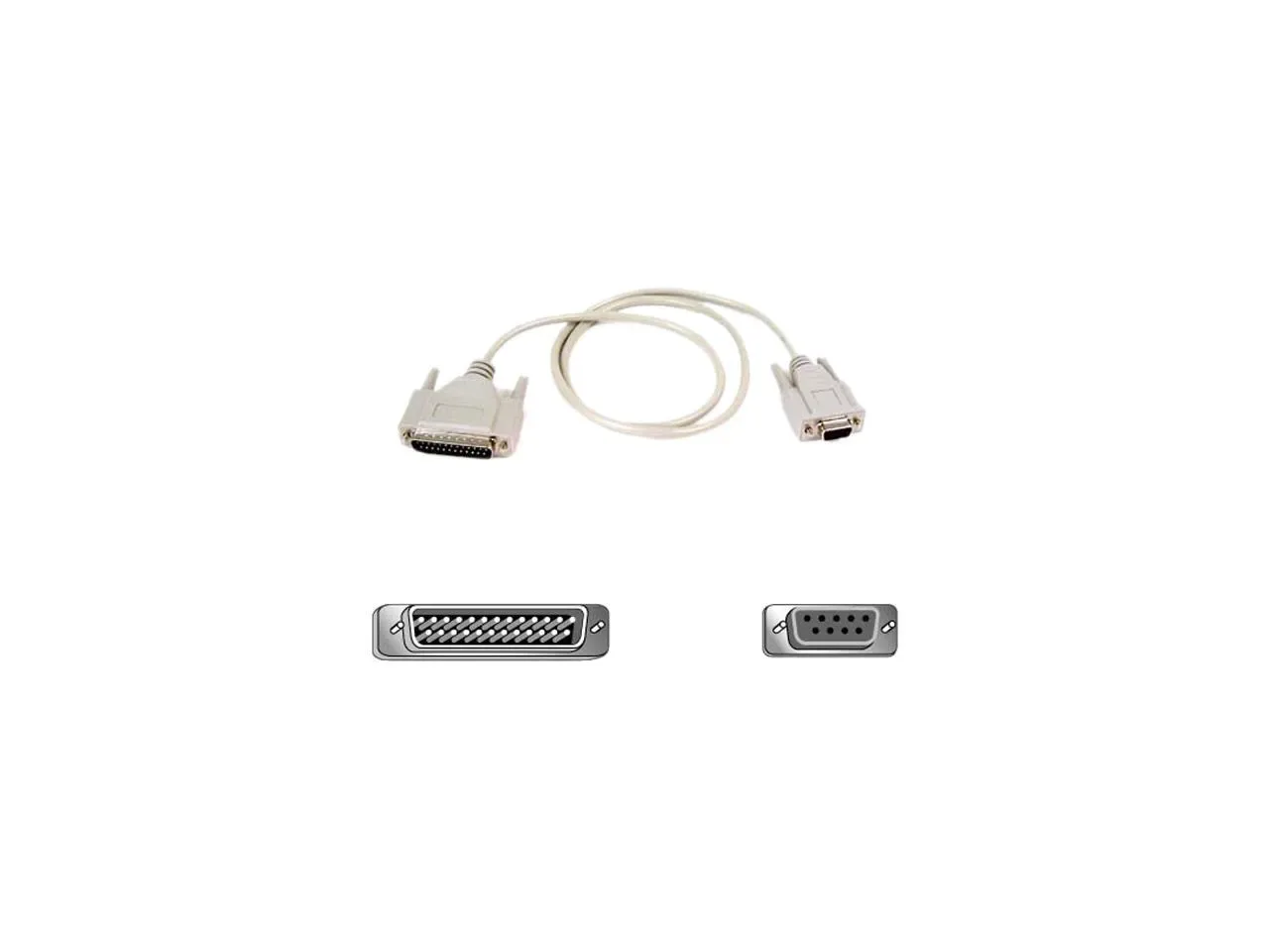 Belkin DB9 Serial Modem Cable for PC Connection - 6 Feet