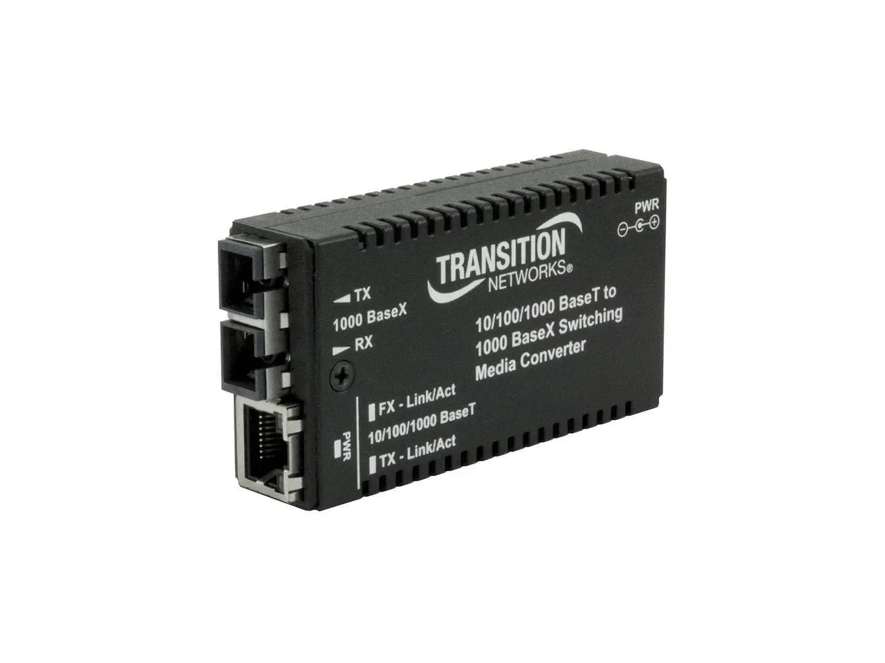 Transition Networks Mini Media Converter 10/100/1000B-T To 1000B-SX Lc Mm W/Na Power…