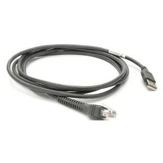 Zebra 7 Ft Cabl Shielded USB Series A Cabl Connector Straight