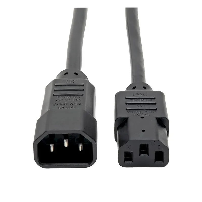 Eaton Tripplite Tripp Lite, Power Cord Adapter, 10A, 18AWG, 100V- 230V, IEC-320-C14 to…