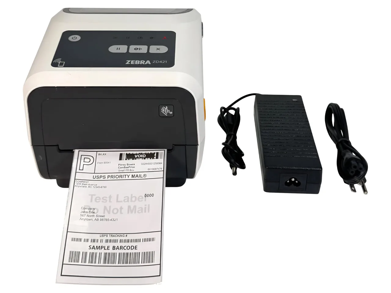 Zebra ZD421 Tt Cart,Healthcare 203 Dpi,USB