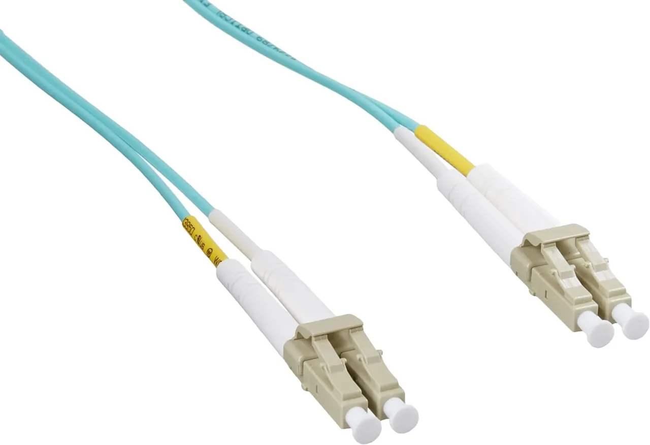 Belkin Fiber Optic Cable LC/LC Multimode Aqua 10GB 20m
