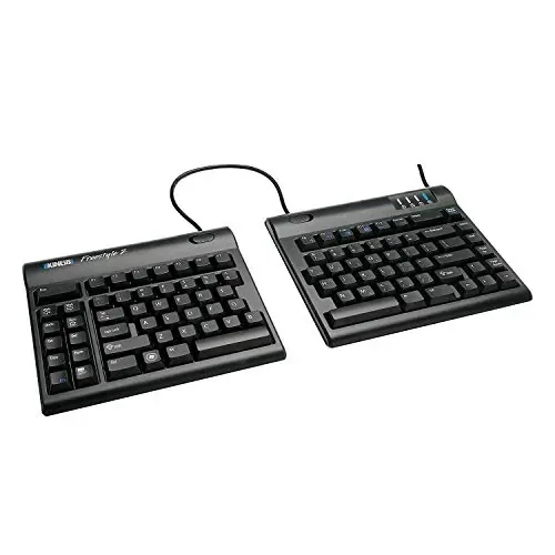 The Kinesis FREESTYLE2 Keyboard Offers Up To 9 Inches Of Complete Separation Of