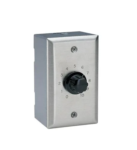Open box – VALCOM Speaker Volume Control, Wall Mount, Control Volume Of Up To 150…