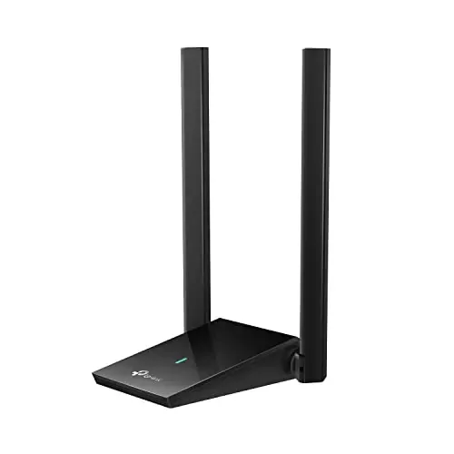 TPLINK AX1800 High Gain Dual Band Wi-Fi 6 USB Adapter Speed: 1201 Mbps At 5 Ghz + 574 M