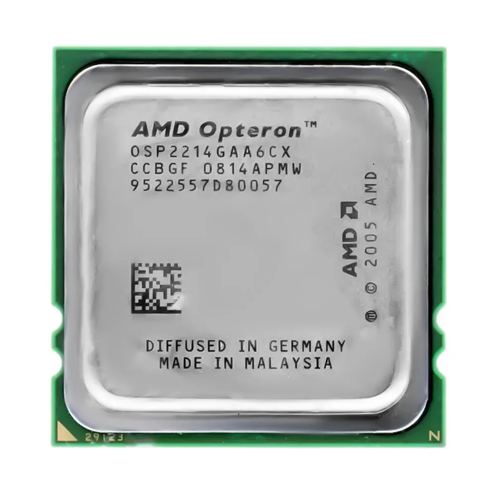 Used – AMD Opteron 2214 HE 2.2 GHz Processor - Dual-Core
