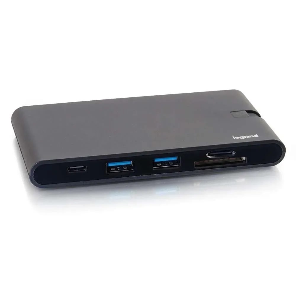 C2G USB C to HDMI VGA Ethernet Hub SD PD