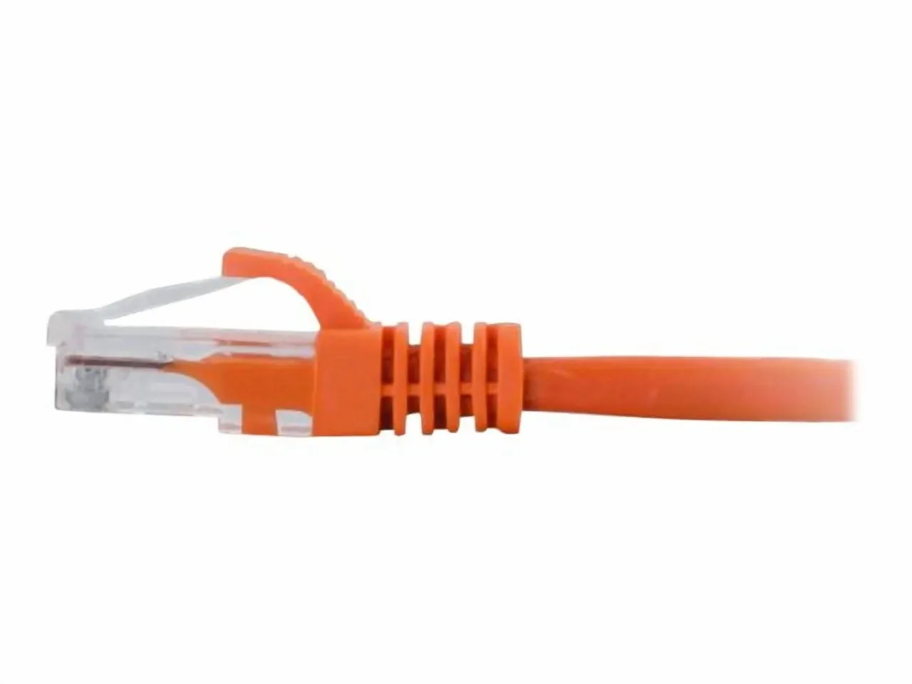 C2G 7ft Cat6 Snagless Patch Cable Orng