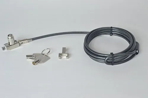 Noble Wedge Lock With Barrel Key And Cable Trap