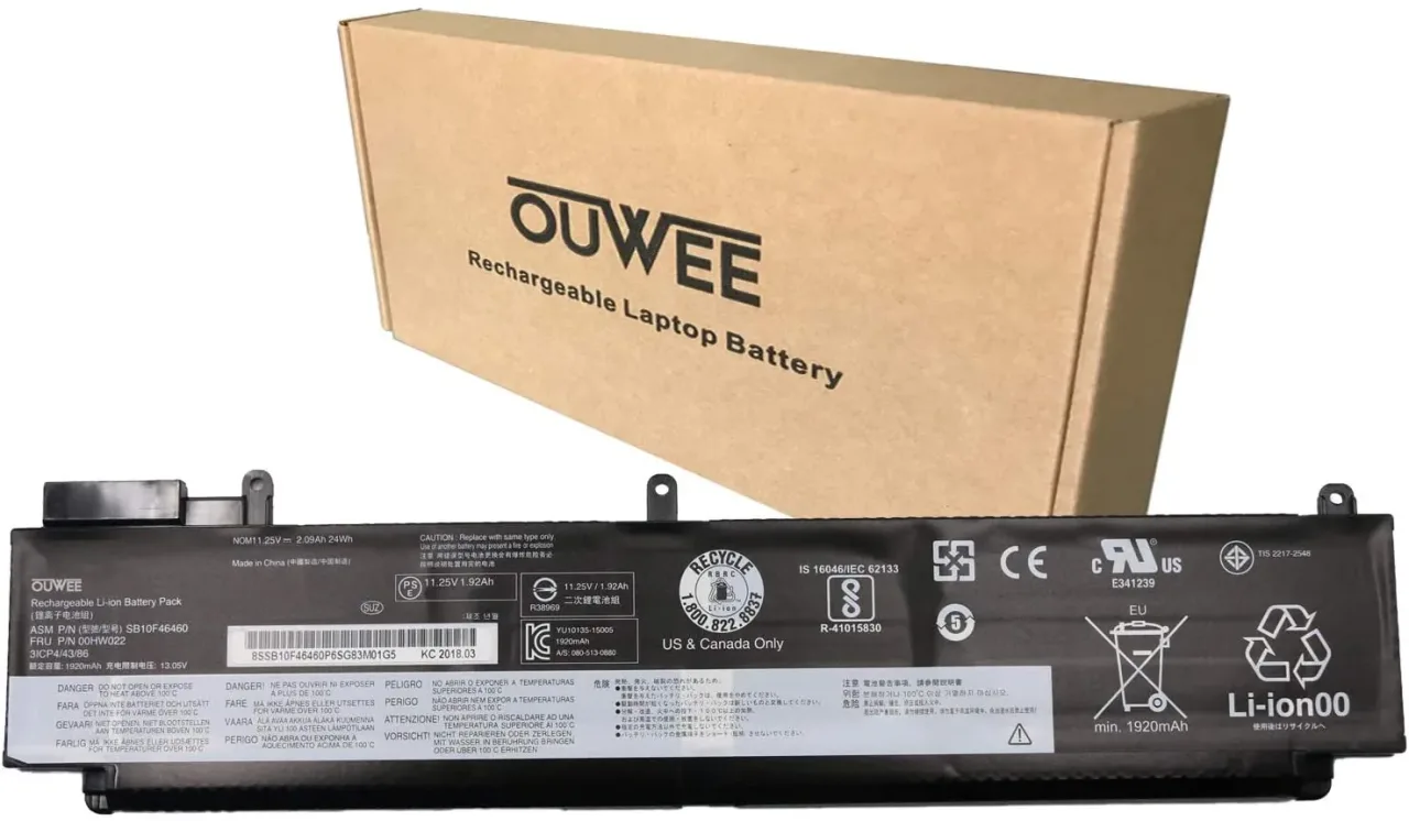 Laptop Battery Compatible with Lenovo ThinkPad T460S T470S Series Notebook