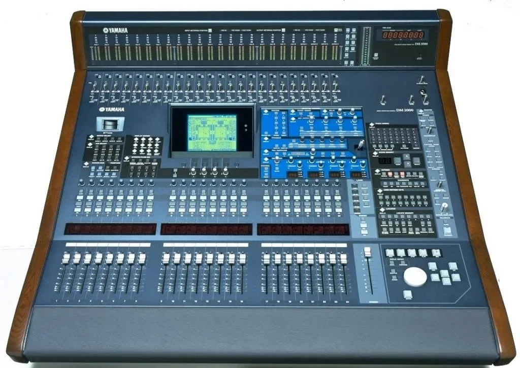 Used – Yamaha DM2000 Digital Production Console With Rolling Case