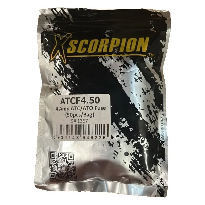 HEYYBIT ATO ATC Fuses 4AMP - Set of 10 Compact Fuses 300294