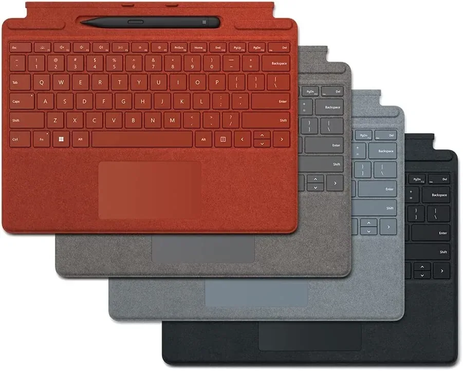 Open box – Surface Pro Signature Keyboard with Microsoft Surface Slim Pen 2 - Ice Blue