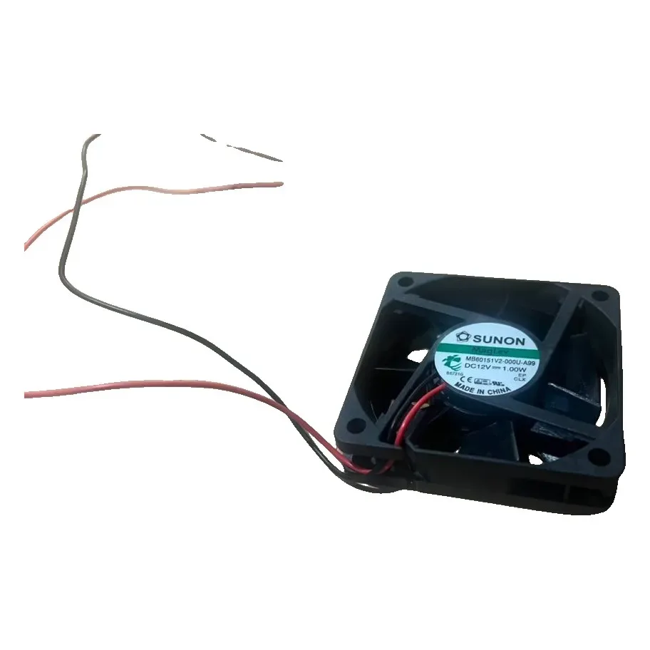 SUNON MB60151V2-000U-A99 MagLev 60mm x 15mm DC 12V 1W 2-Wire Cooling Fan