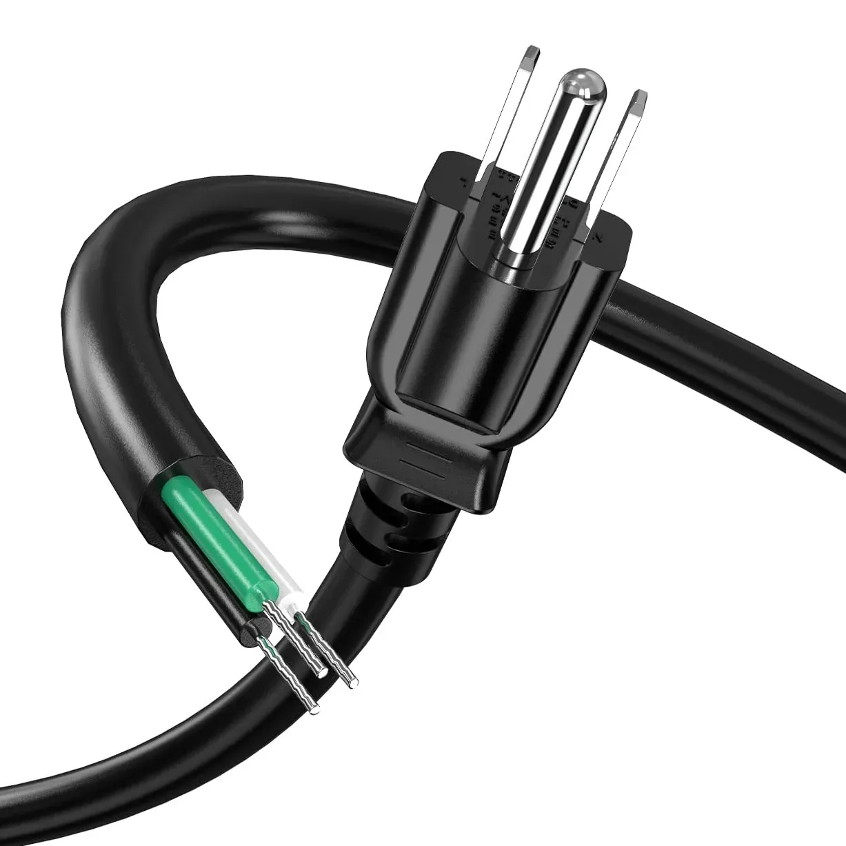 Replacement Power Cord Pigtail 6FT 14/3 for Appliances & Power Tools, Ancable 14 Guage…