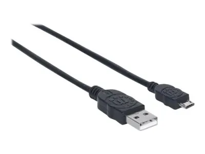 Manhattan 1.5 Ft USB 2.0 A/ M Micro-B/ M