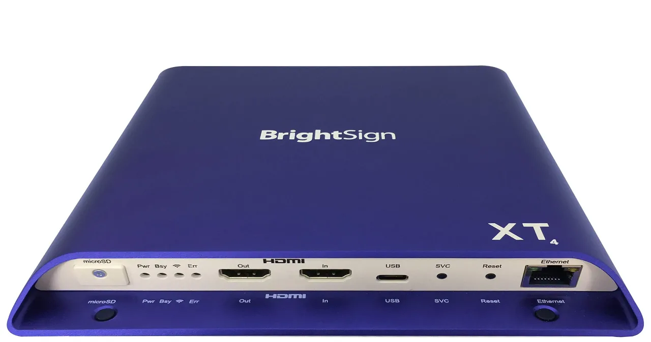 Open box – Brightsign Brighsign 4K Dual Video Decode HTML5 Player with I/O & PoE+