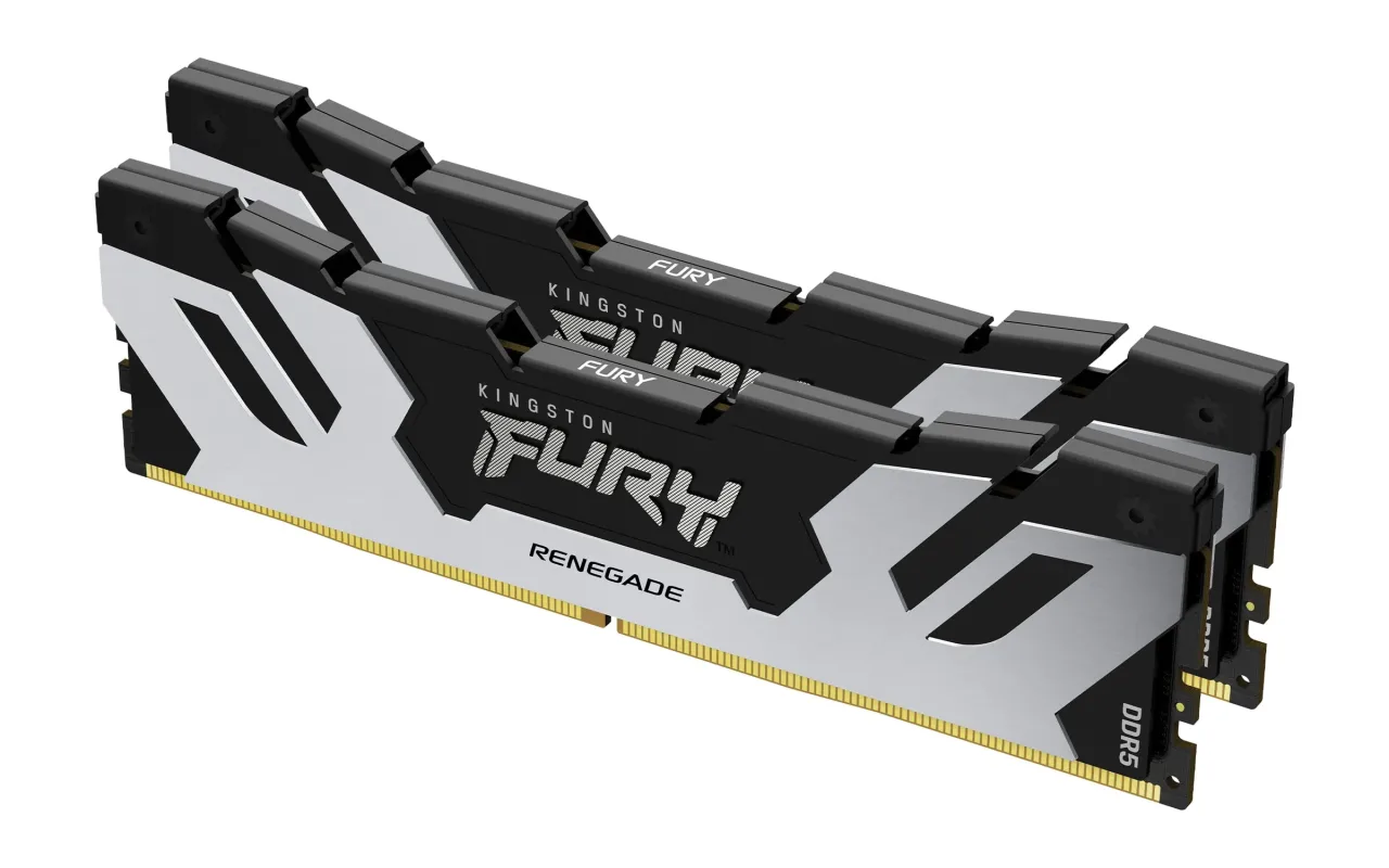 KINGSTON 96GB 6000MT/S DDR5 CL32 Dimm (Kit Of 2) Fury Renegade Silver Xmp