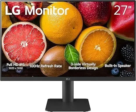 LG 27MS500-B 27-Inch IPS FHD Monitor - 100Hz, 5ms Response